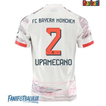 Bayern Munich Dayot Upamecano #2 Tricou Fotbal Replică 2025-26 Barbati Deplasare